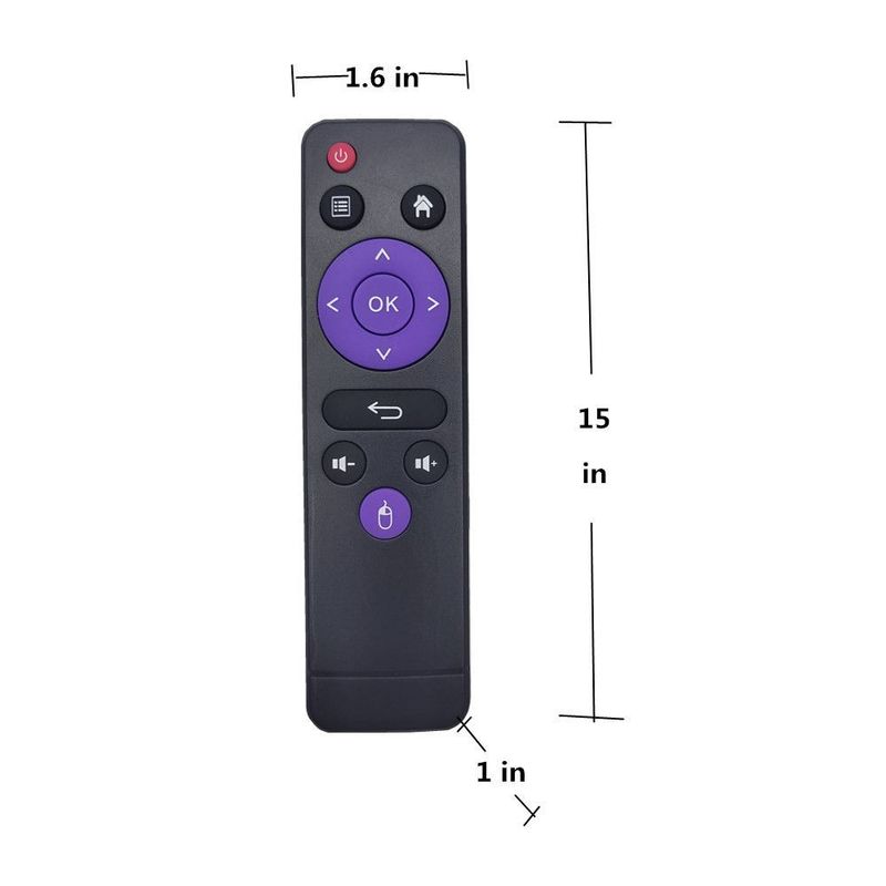 Télécommande universelle pour décodeurs h96max X3 H96MINI MX10Pro_voghion.com