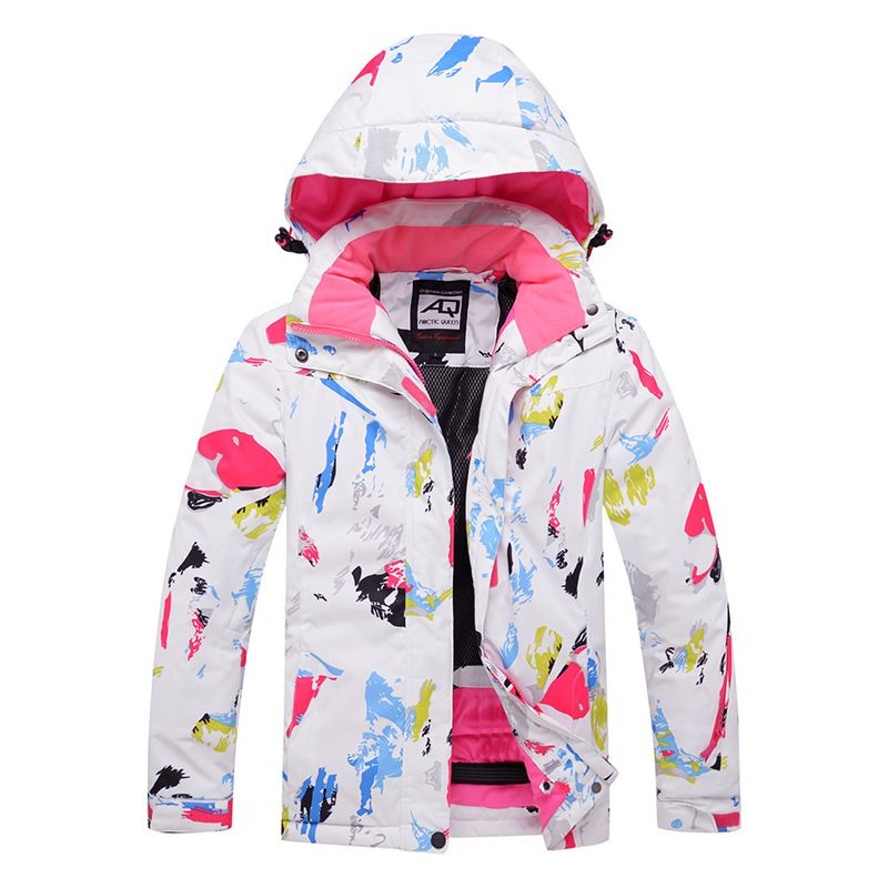 Conjunto de snowboard para niñas, traje de esquí para exteriores, grueso y cálido para bebés._voghion.com