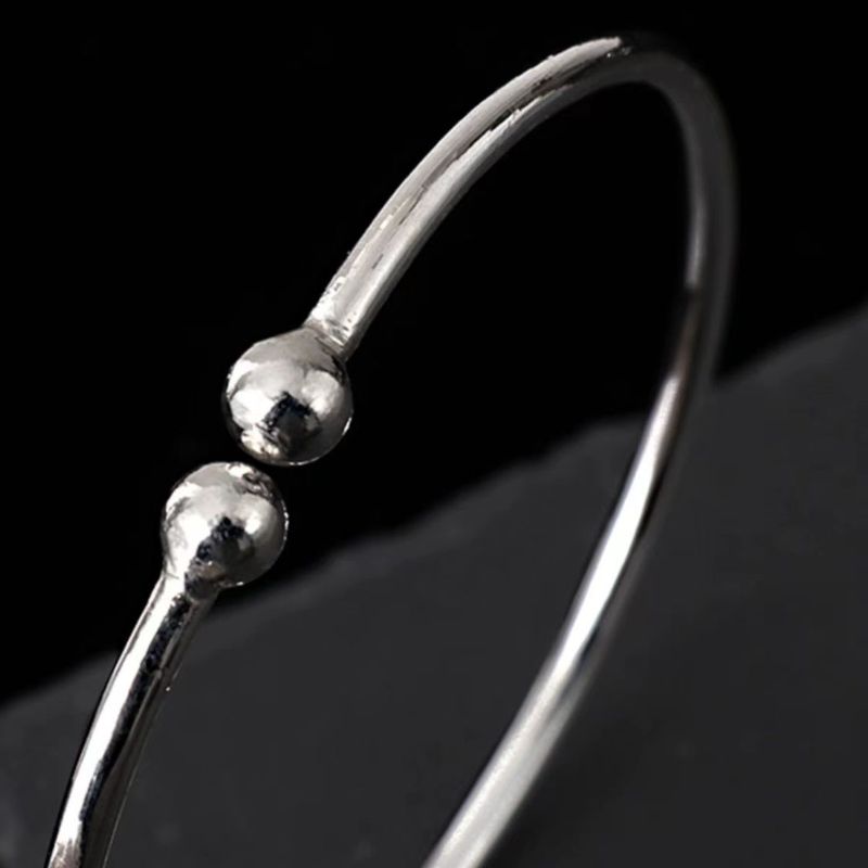 Nouvelle tête d'ail lisse et solide ouverte pour femme adulte, style ethnique fait main, pouvant être suspendue à une cheville, cadeau_voghion.com