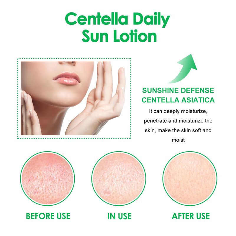 Protective cream series, outdoor isolation in summer, UV protection before makeup, waterproof, sweat-proof, refreshing and non-greasy_voghion.com