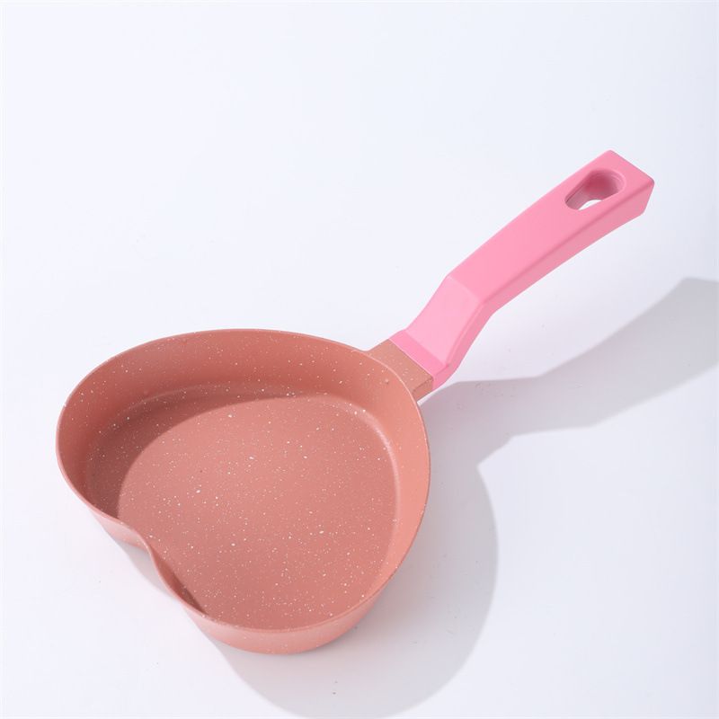 Heart-Shaped Breakfast Maifan Stone Special For Frying Eggs Non-Stick Steak Egg Pancake Pan_voghion.com