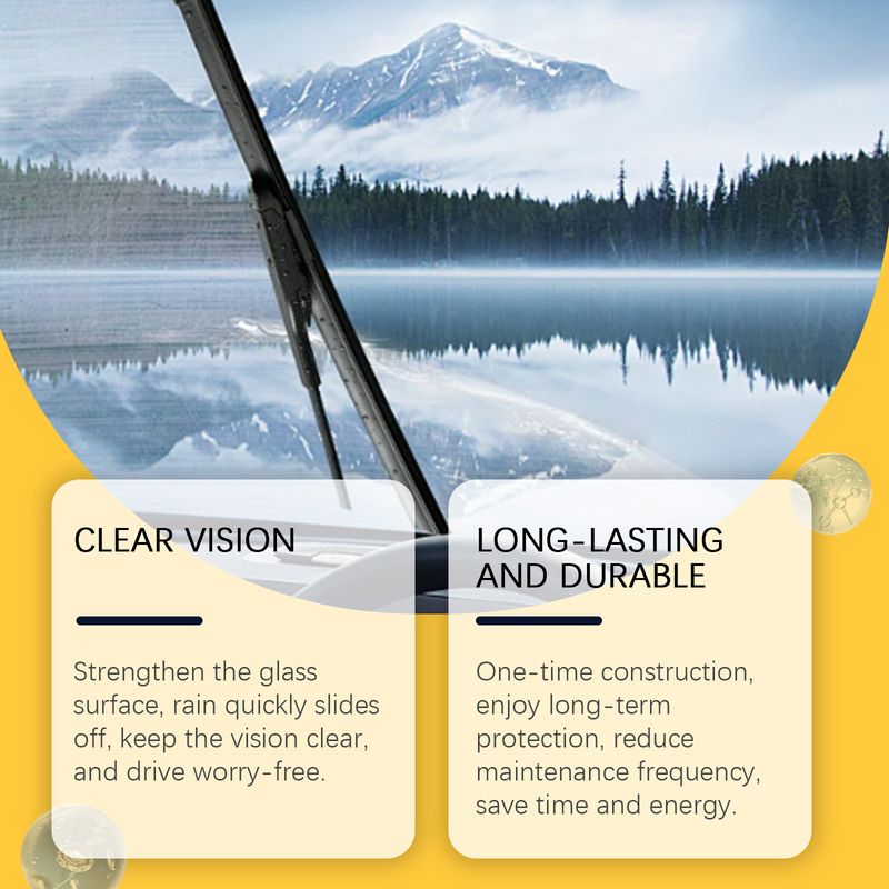 Homonth Windshield Cleaner Car Windshield Cleaner Window Decontamination Rain-Proof Cleaner_voghion.com