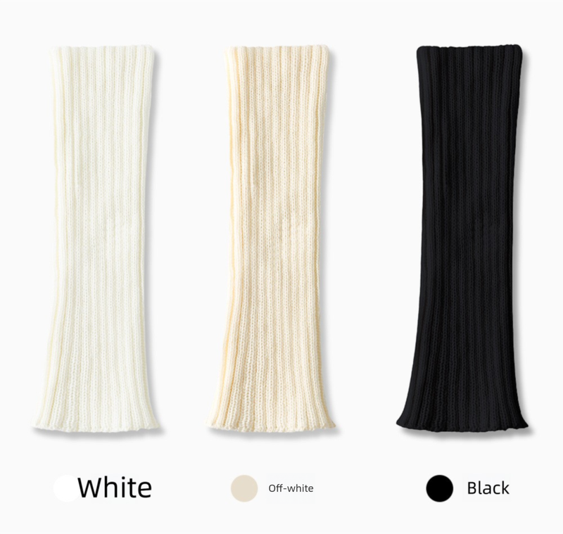 for Women, Slouch Autumn And Winter, Pair With Loafers, JK Leg Warmers, Calf Socks, Slimming Y2K Hot Girl Knitted Socks_voghion.com