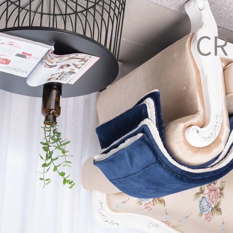 Popular Sherpa Lamb Fleece Blanket Thickened Double Flannel Blanket Spot_voghion.com