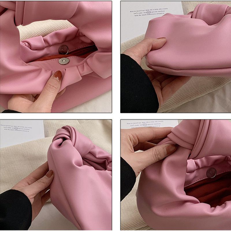 Korean Fashion Moon 2024 Summer New Small Texture Women's Bag Simple and Fresh Handbag_voghion.com
