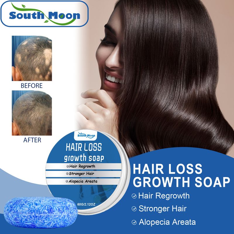 South Moon Ginger Shampoo Smooth Clean Moisture Hair Care Soap for Tail and Root_voghion.com