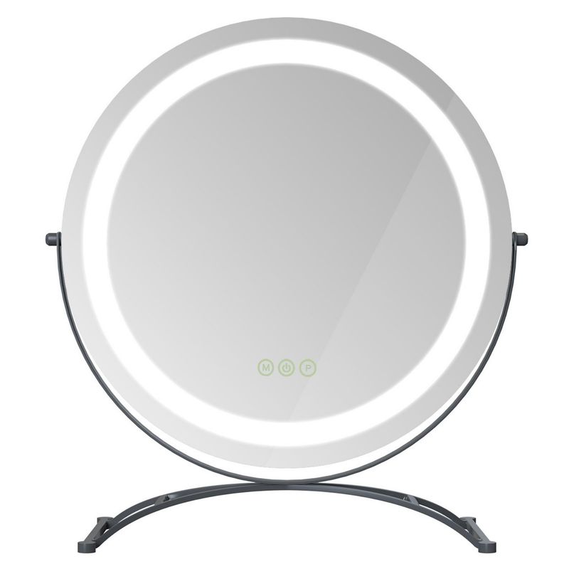 EMKE LED Hollywood Makeup Mirror With Light Table Vanity Mirror Changeable Light_voghion.com