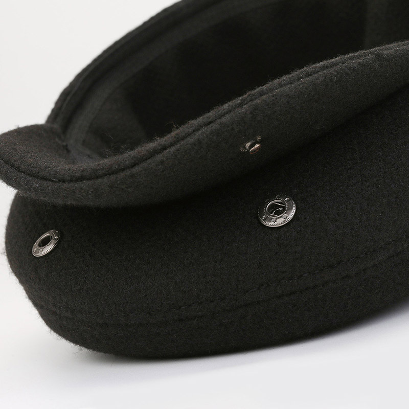 Autumn and winter middle-aged and elderly hat men's cold-proof warm ear protection dad grandpa old man hat forward duck tongue old man hat_voghion.com
