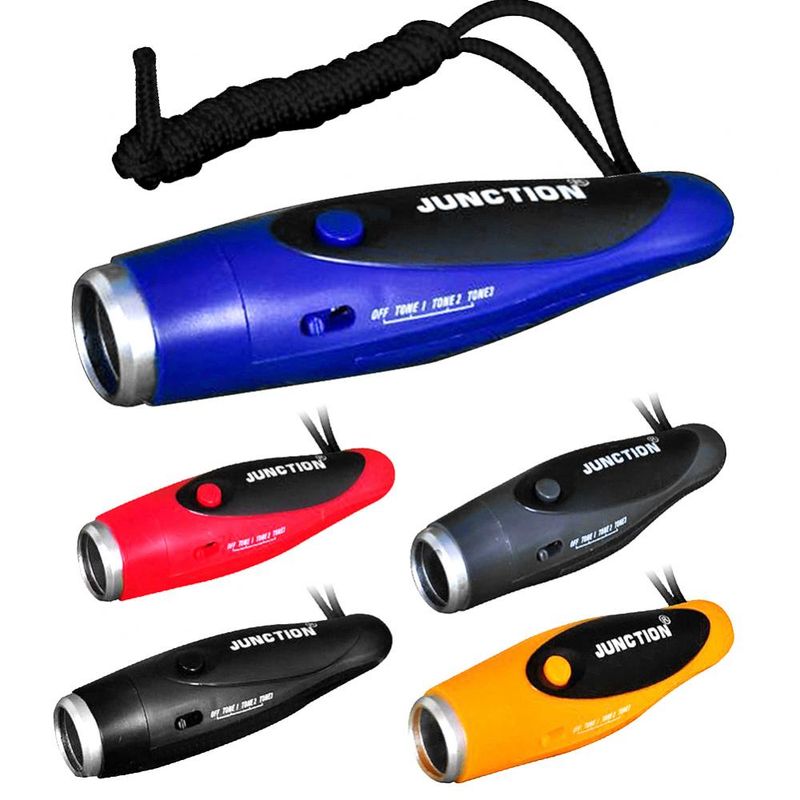 Silbato electrónico de supervivencia para entrenamiento de árbitros de baloncesto y fútbol Whistle Junction_voghion.com