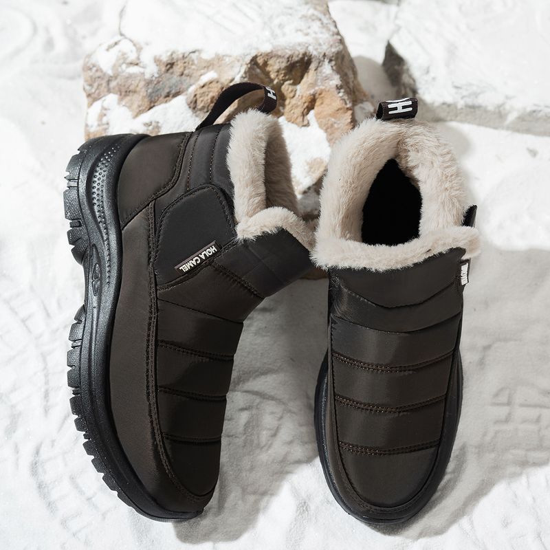 Women's Waterproof Snow Boots With Fleece Lining - Slip-Resistant, Warm & Comfortable Winter Shoes For Outdoor Activities_voghion.com