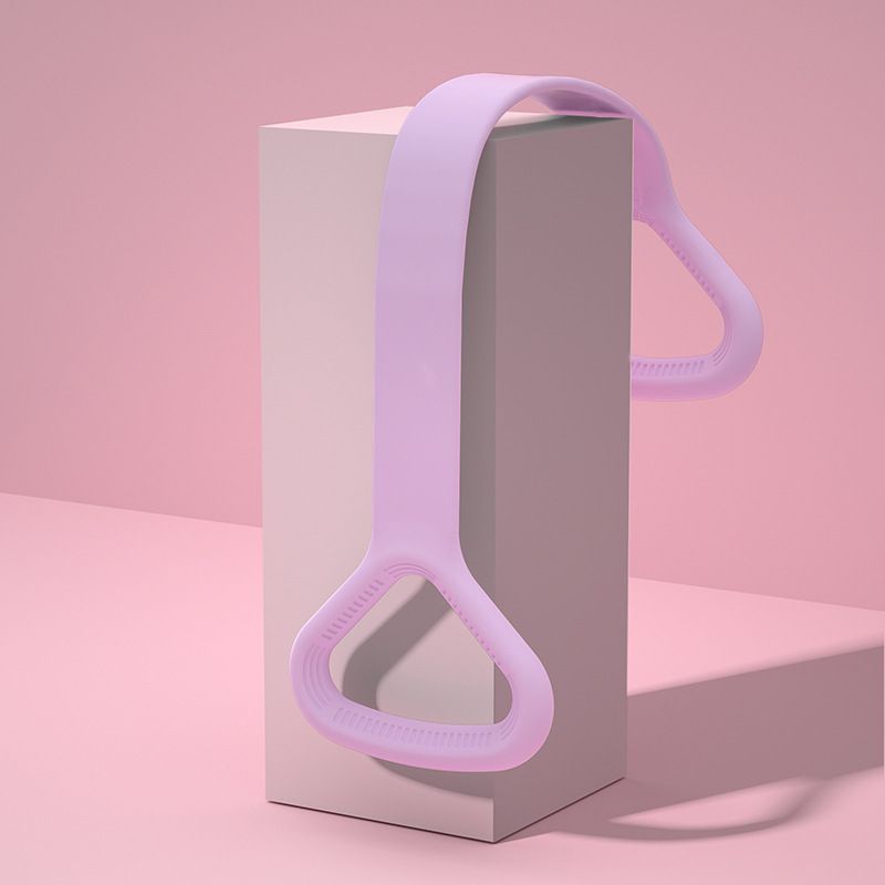 Neues 8-zeiliges Tensor-Yoga-Assist-Haushalts-Fitnessgerät für Damen mit offenem Schulter- und Rückenseil und elastischem Band_voghion.com