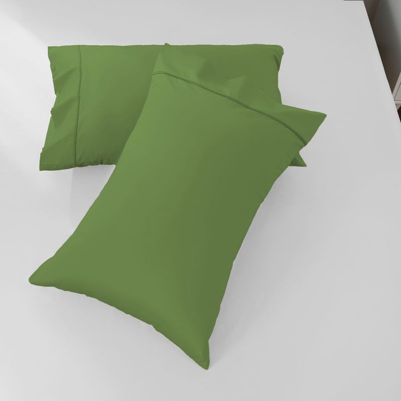 Geborstelde polyester kussenslopen met biezen - ultrazacht en huidvriendelijk, 10 elegante kleuren, 9 maten (40x60cm tot 80x80cm) Moderne minimalistische stijl_voghion.com