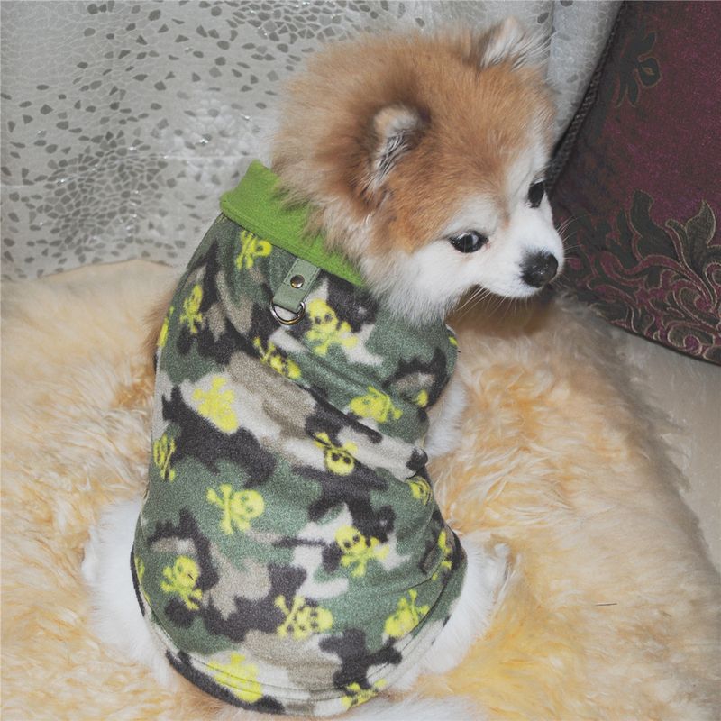 Abbigliamento per animali domestici diretto dalla fabbrica, per cani, autunno e inverno, in pile polare, fibbia di trazione, 27 colori brevettati, saranno oggetto di indagine_voghion.com