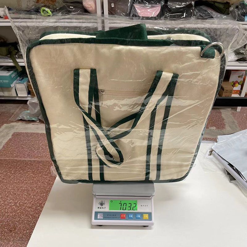 Tennisveske i lerret, utendørssportsveske, veske, bærbar multifunksjonell badmintonracketveske_voghion.com