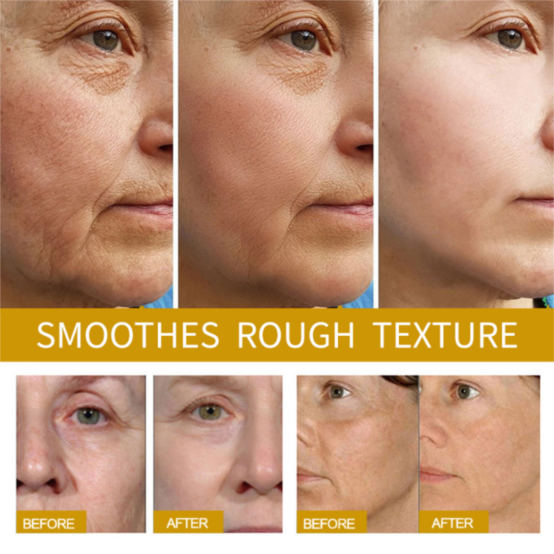 Grumbu noņemšana Instant Serum Retinol Lifting Firming Anti Aging Essence Fade Fine Lines Balinošs sejas ādas kopšana Ko_voghion.com