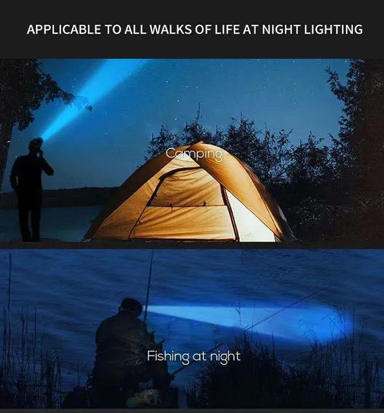 Powerful Rechargeable Head Flashlight For Fishing Led Headlamp Nitecore Camping Headlights Hunting Torch Hiking Front Lanterns_voghion.com