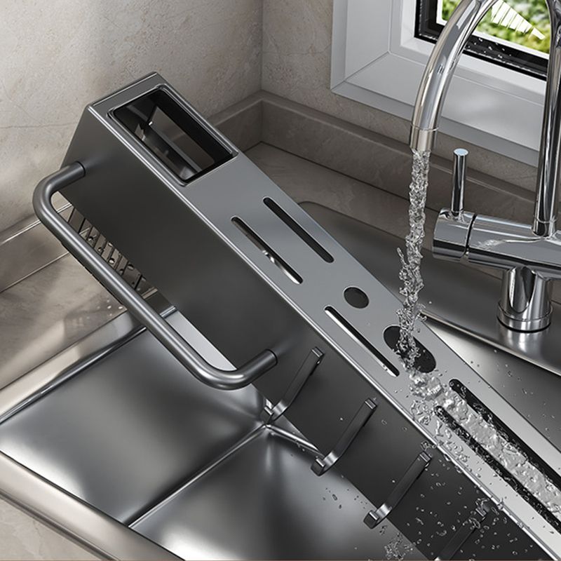 Wandmontierter Küchenmesserhalter mit integriertem Topfdeckelhalter, Essstäbchenhalter und Schneidebrett-Messeraufbewahrung_voghion.com