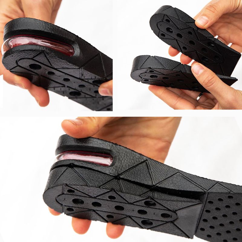 1 paire de semelles intérieures invisibles de 3 à 9 cm, coussinets réglables en hauteur pour talons de chaussures, inserts de soutien plus hauts, absorbants_voghion.com