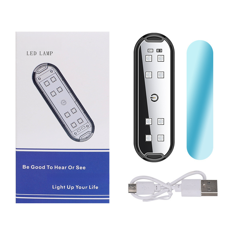 Auto-Warntürbeleuchtung, LED, bunt, blinkend, Atmosphäre, Willkommens-Antikollisions-Anti-Heck-Licht, keine Verkabelung erforderlich_voghion.com