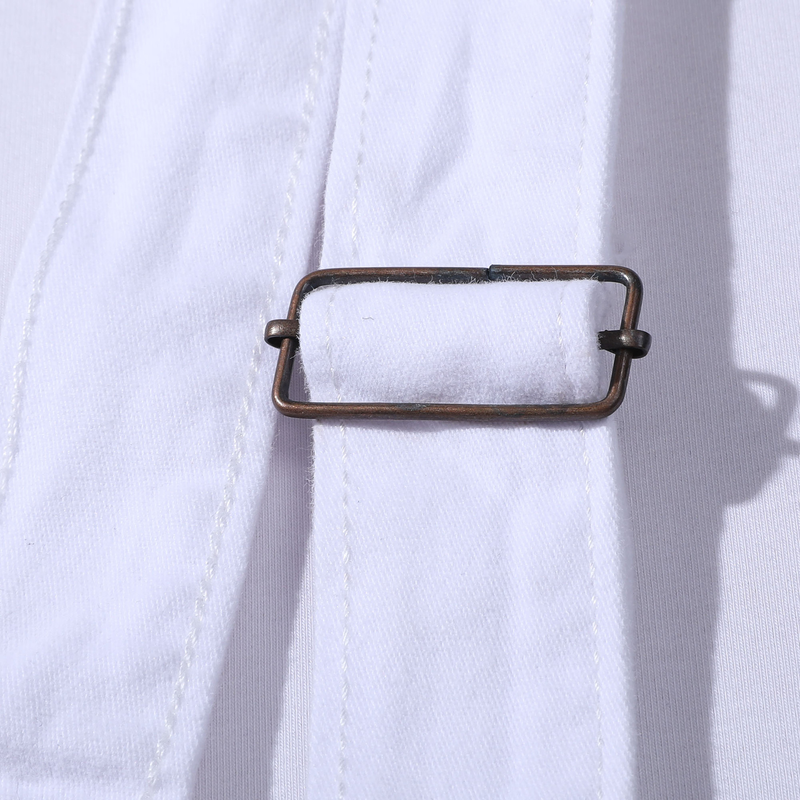 Ropa para hombres nuevos pantalones de mezclilla blancos con pechera pantalones largos ajustados para hombre station nuevos pantalones con pechera para hombre_voghion.com