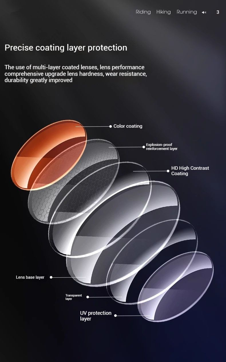 NRC Cycling Glasses, Windproof Sports, Men's And Women's Running, Marathon, Cycling, Bicycle Goggles, Fishing_voghion.com