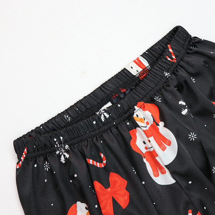 Familie Kleidung Herbst und Winter langärmelige Homewear Set Cartoon Kinder Pyjamas_voghion.com