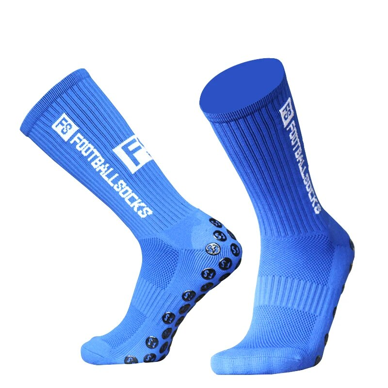 New Style FS Football Round Szilikon Tapadókorong Grip Csúszásgátló Futball Sport Férfi Női Baseball Rögbi Zokni_voghion.com