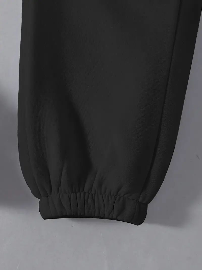 Tuta da donna stampata in due pezzi, con maglia a maniche lunghe e pantaloni con coulisse in vita, abbigliamento sportivo casual per primavera e autunno._voghion.com