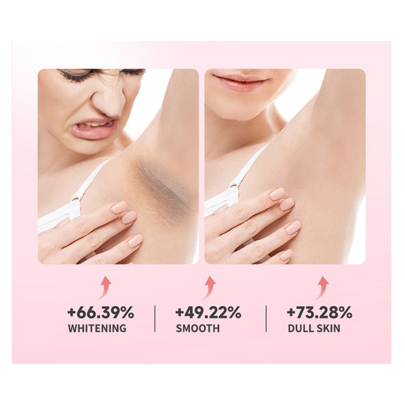 Kirschblütenessenz, Perlenaufhellungskapseln, Achselcreme und aufhellende Feuchtigkeitscreme mit Glutamin zur Befeuchtung der Haut_voghion.com