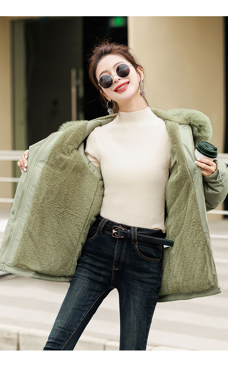 Gesteppte Parkajacke für Damen – Übergroßer Puffermantel mit Kapuze (Schwarz/Creme/Beige/Braun/Mint, M-XXL)_voghion.com