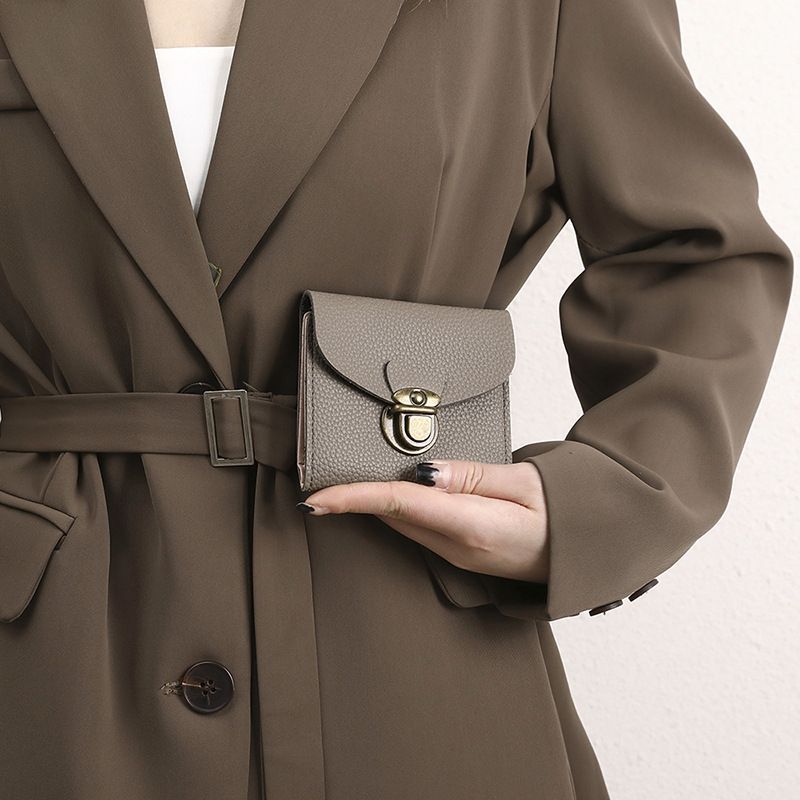 Short Wallt For Womn Soft Lathr Casual Studnt Storag Holdr Card Cas 2023 Koran Vrsion Simpl Fashion Coin_voghion.com