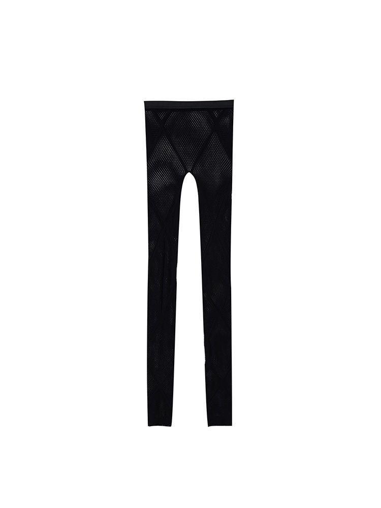 High-End-Sensation im amerikanischen Stil für Frauen, sexy schwarze Seidennetzstrümpfe, schöne Beine, JK-Socken, dünne Strumpfhose_voghion.com