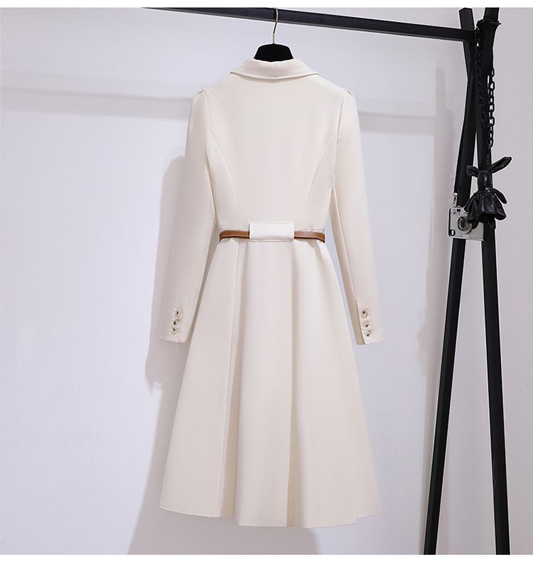 Îmbrăcăminte pentru femei, palton, rochie pentru femei, toamnă și iarnă, high-end 2023, stil nou, temperament, ținută formală profesională, costum formal pentru ocazii speciale, costum cu fustă_voghion.com