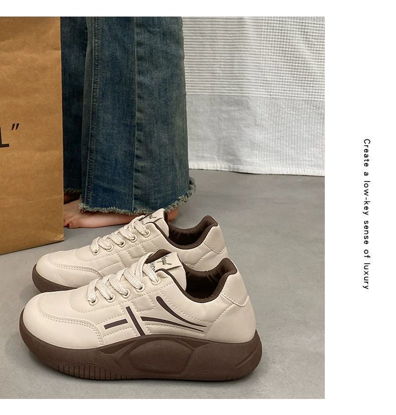 Women's Casual Sports Shoes Fashion Soft-soled Women's Shoes Non-slip Board Shoes_voghion.com