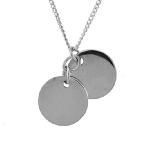 LOA164 - Collier en laiton rhodié sans pierre_voghion.com