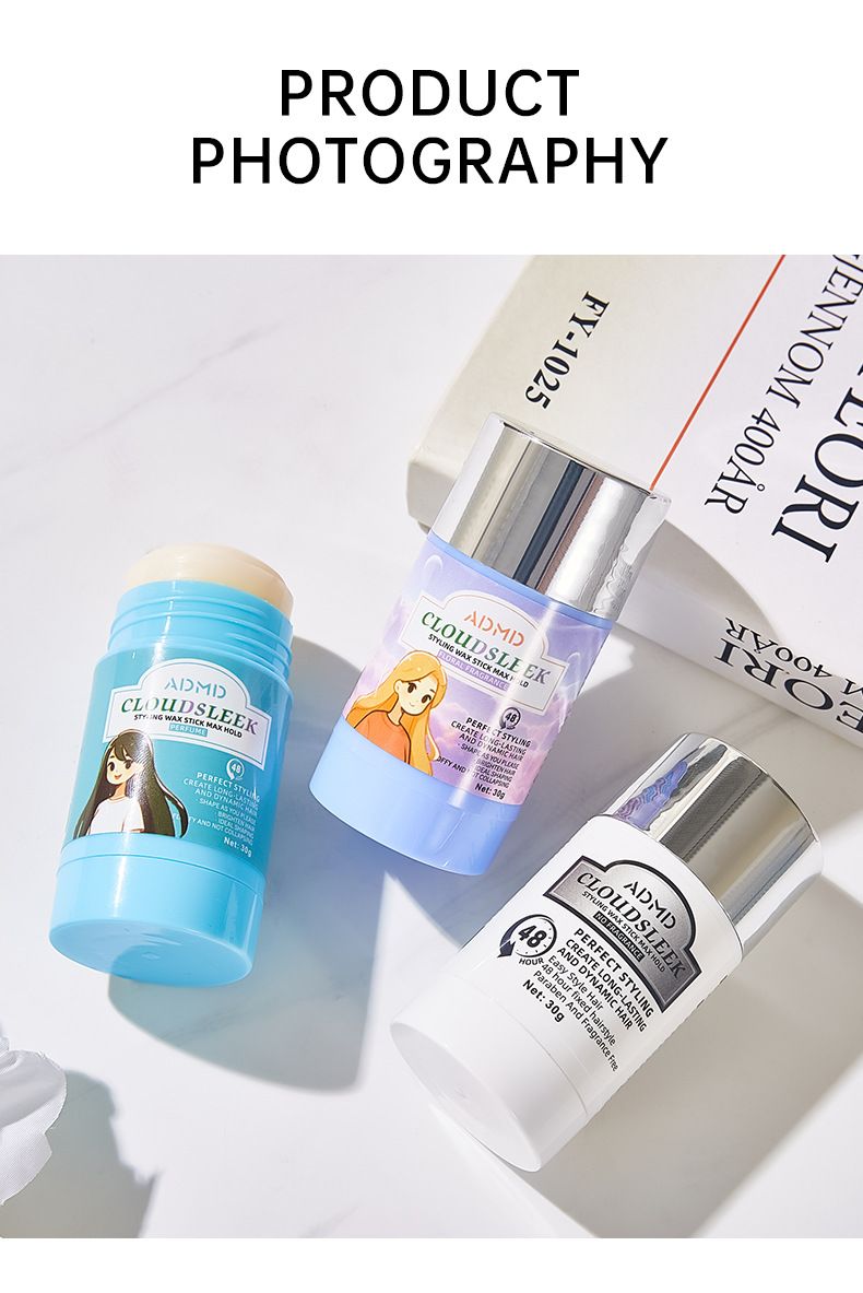 Pomades & Waxes ADMD Hair Wax Sticks To Improve Frizzy, Soft And Smooth Hair Finishing Cream_voghion.com