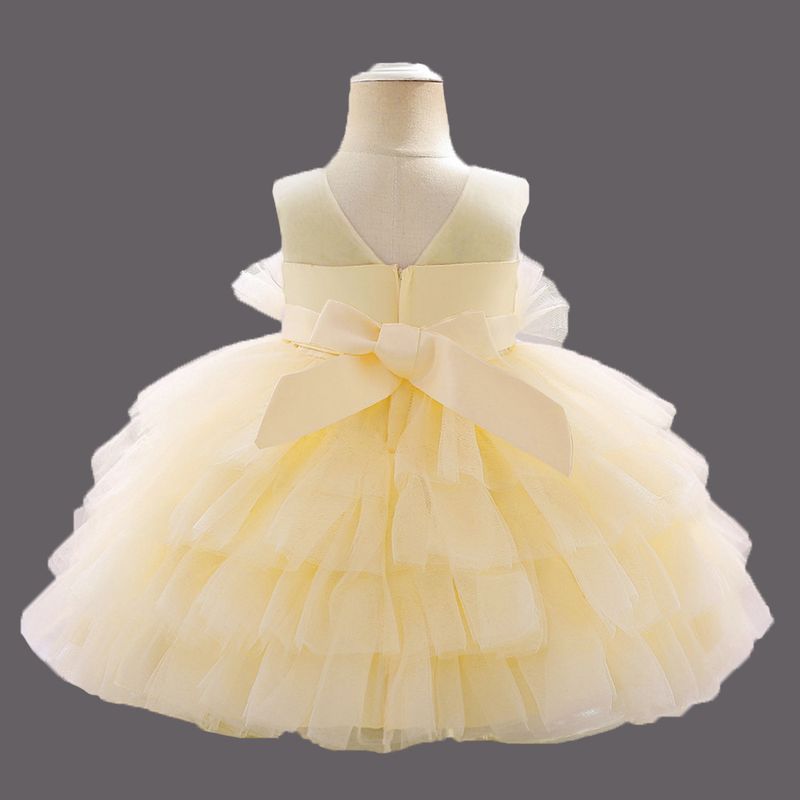 Kids’ Clothing Fluffy Tulle Princess Dress Birthday Party High End Evening Dress Flower Girl Dress_voghion.com