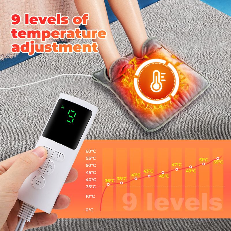 Hot heated dryers, winter office dormitories, home warmth, under the table foot warmers, heating pads_voghion.com