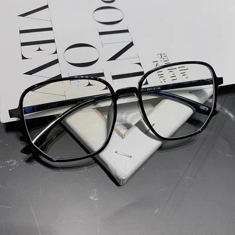 Occhiali da gioco per computer quadrati anti luce blu retrò alla moda con montatura trasparente da uomo e da donna_voghion.com