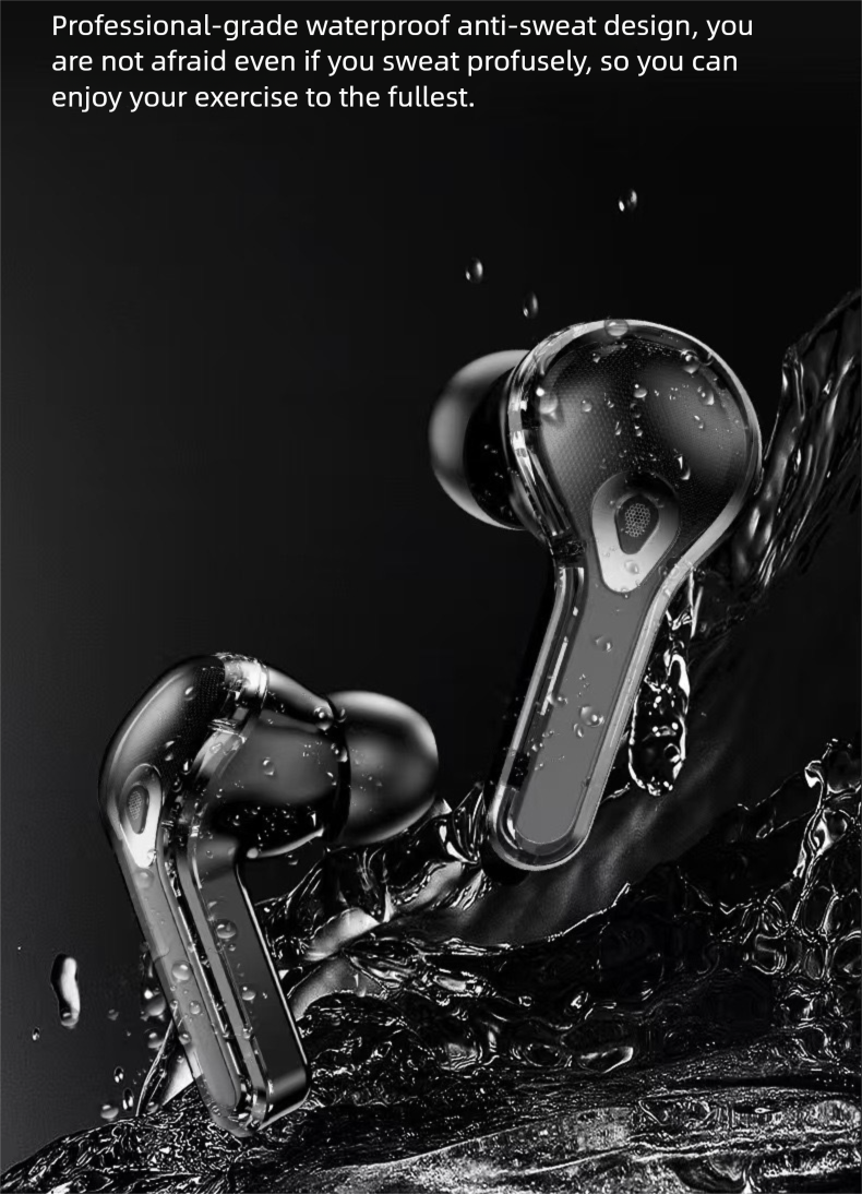 LCD Color Wireless Bluetooth Touch Control Screen Transparent Exquisite Machine Warehouse Long Endurance Noise_voghion.com