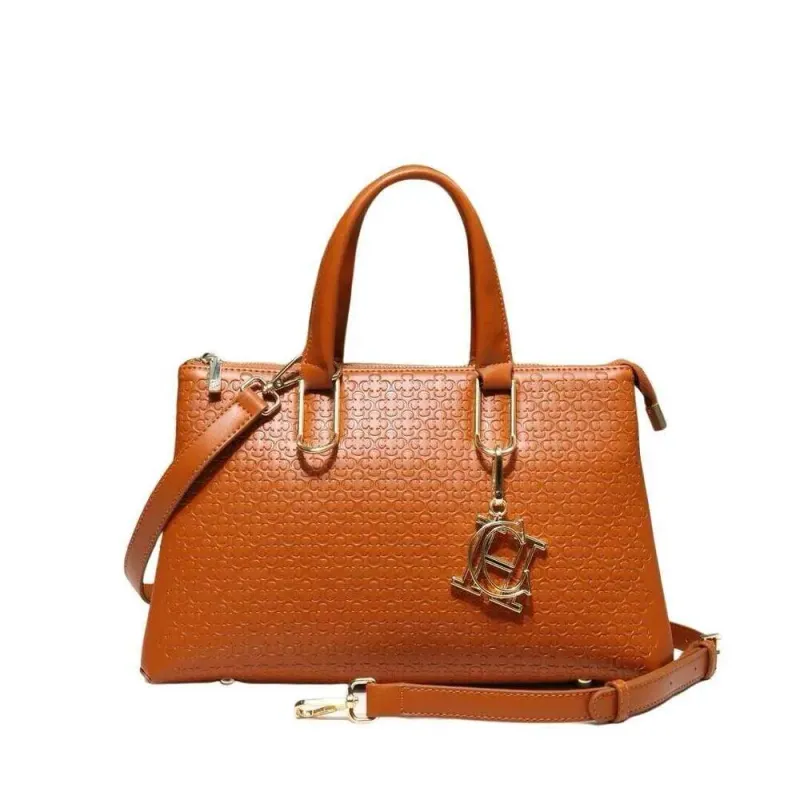 2025 Designer Bags Women's Handheld One Shoulder Crossbody Solid Pu Material Fashionable Charm Bag_voghion.com