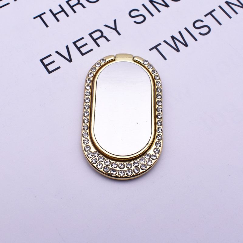 Supporto magnetico per auto in metallo con anello ovale girevole a 360°, regalo personalizzabile_voghion.com