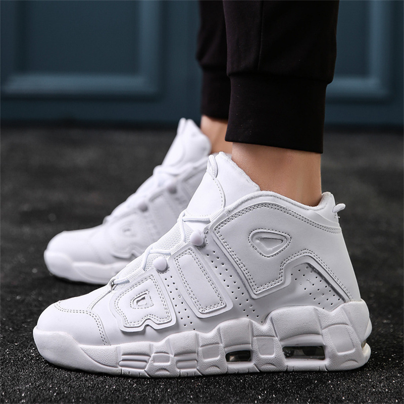 Paar Casual Sport Schuhe High-top Atmungsaktive Basketball Tennis Schnürsenkel Männlichen Studenten Jugend Casual Laufschuhe Laufen_voghion.com