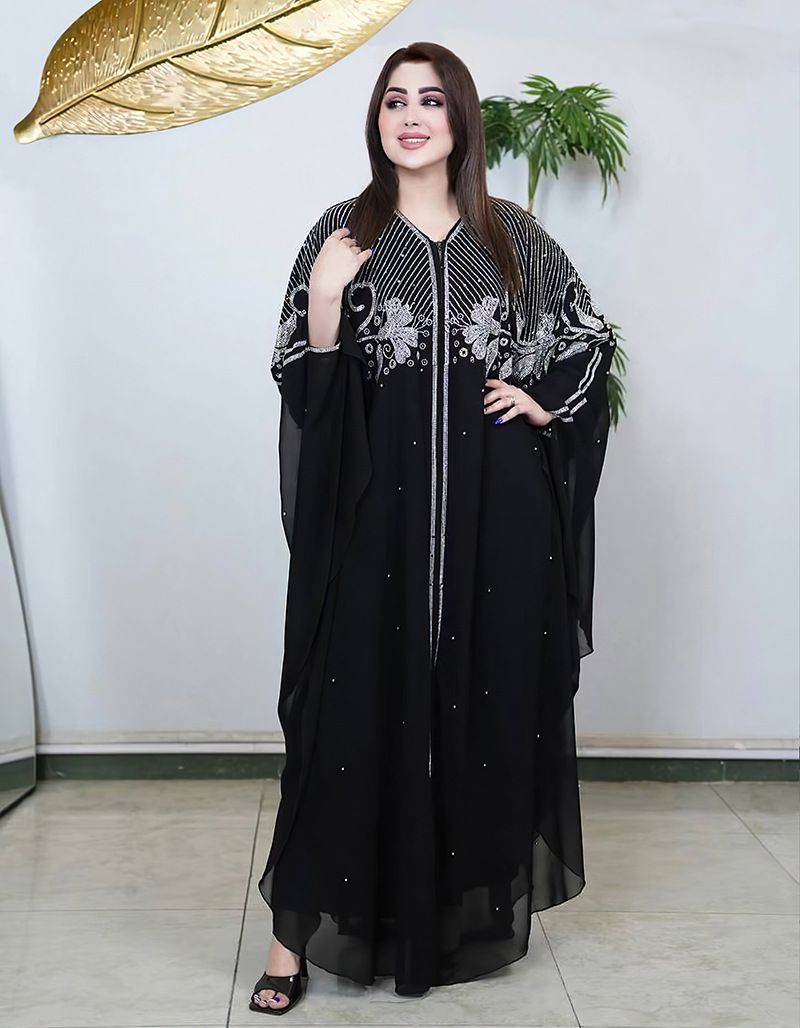 Női ruházat Plus Size női ruházat muszlim forró gyémánt körömgyöngy sifon kendő fejkendő ruha_voghion.com