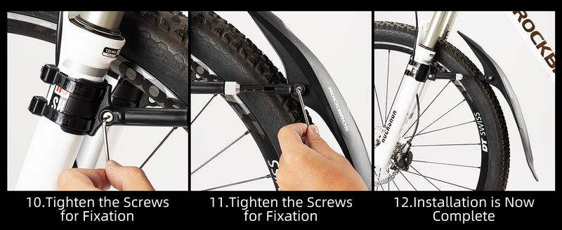 Garde-boue avant et arrière pour vélo ROCKBROS 26'/27,5'/29' VTT_voghion.com
