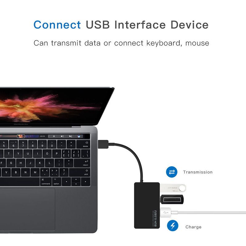 HUB USB 3.0 haute vitesse Multi répartiteur USB 4 ports extenseur multi-extenseur USB accessoires informatiques pour ordinateur portable PC_voghion.com