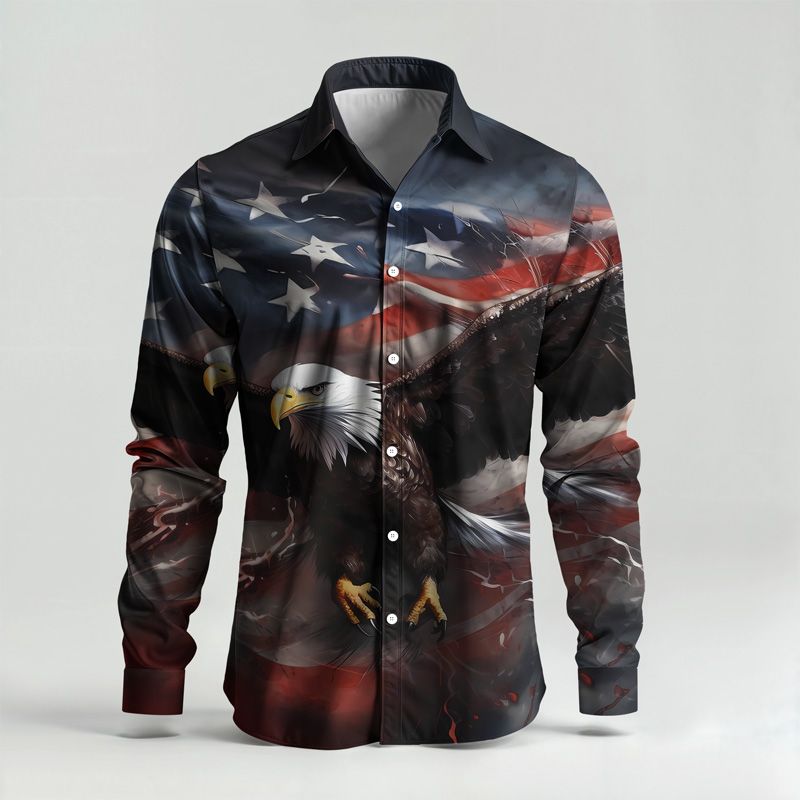 2025 Spring/Summer Printed Simple Two Piece Set For Men, Lightweight Party, Long Sleeve Suit, Fashionable Design, Breathable Fab_voghion.com