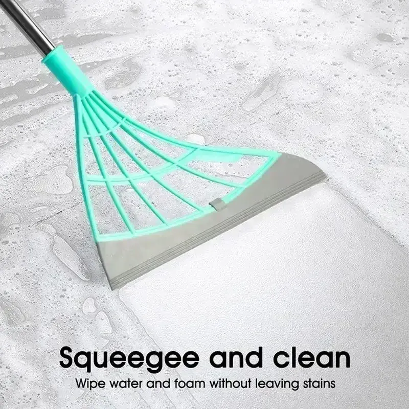 1/2 Stück Silikon Magic Rubber Besen Mopp Handstaubbesen Home Bodenreinigung Abzieher Wischer Toilette Badezimmer Mops Hexen Werkzeuge_voghion.com
