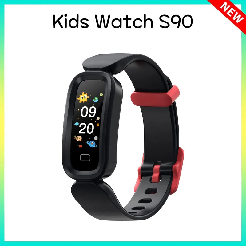 S90 Orologio per bambini Bracciale intelligente Orologio per bambini Bluetooth Impermeabile Pedometro sportivo multilingue Smartwatch per bambini_voghion.com