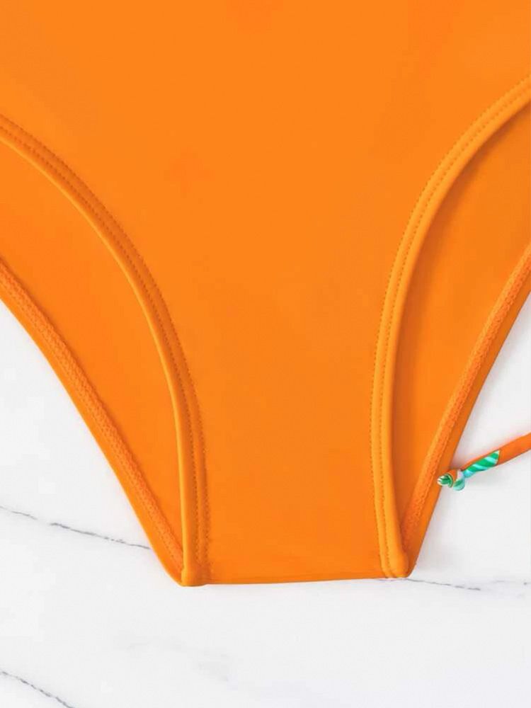 Ženska odjeća, jednodijelni kupaći kostim s dugim rukavima i pojasom, jednodijelni kupaći kostim s visokim strukom, trodijelni bikini s otisnutim vezicama_voghion.com